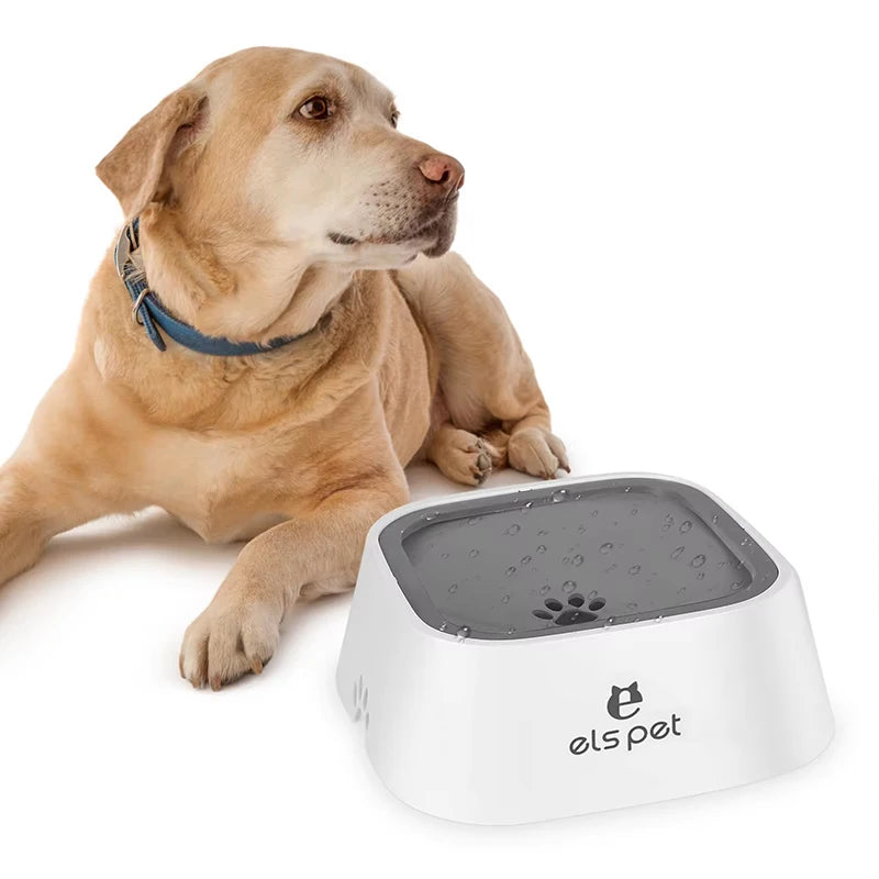 Pawlence™ FlowGuard Anti-Spill Water Bowl